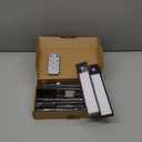 Tnight 8pack Under Cabinet Lighting Wireless,56 LED -3 Color& 7 Levels Cabinet Lights,3000mah Dimmable Cabinet Lighting, Motion Sensor Sensor Light Indoor for Kitchen, Magnetic Rechargeable Lights