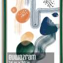 Suede 24x36 Frame - Single Frame, Christmas Elegant Green 24 x 36 Poster Frame, 24x36 Picture Frame for Artwork Puzzles Photos and Movie Posters