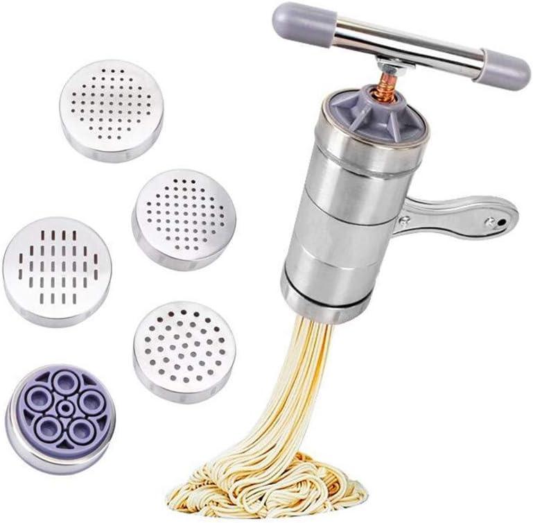 Stainless Steel Noodle Maker,Manual Pasta Machine Stainless Steel Pasta Maker Pasta Press Noodle Machine, kitchen Aid Accessories Pasta Tools