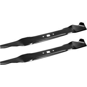 Parts Camp (2 Pack) 21 inch Mulching Blades Replace MTD Troy Bilt 742-0741 942-0741 742-0741A 942-0741A Fits TB110 TB130 TB210 TB230 TB220 TB240 TB280ES TB320 for 21" Deck Mower
