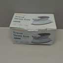 PIOMATIC Travel Iron Mini with Steam for Clothes with Dual Voltage, Portable Mini Ironing Machine with Non-Stick Soleplate, Small Iron for Sewing, Quilting and Handcraft (Celadon)