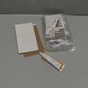 CUTEROOM DIY Doll Room Miniature Furniture Wooden House Kit - Wooden Dolls House Kit with Dust Cover & LED Light and Accessories - QT Series Dollhouse (QT011)