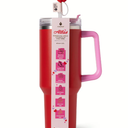 Manna Valentines™ Atlas Stainless Steel Tumbler - Red, 40 oz 