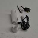 Panasonic nanoe Compact Hair Dryer with Oscillating Quick Dry Nozzle for Healthier-Looking Hair, Folding Blow Dryer for Travel and Home, 3 Airflow Hairdryer Settings - EH-NA2C-W (White) (1 Count)