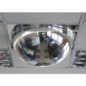 22 Full Dome Drop Ceiling Acrylic Mirror, Security Mirror for Retail Stores and Warehouses, Mirror for Blind Spots and High-Traffic Areas, Wall Mirror for Office Use