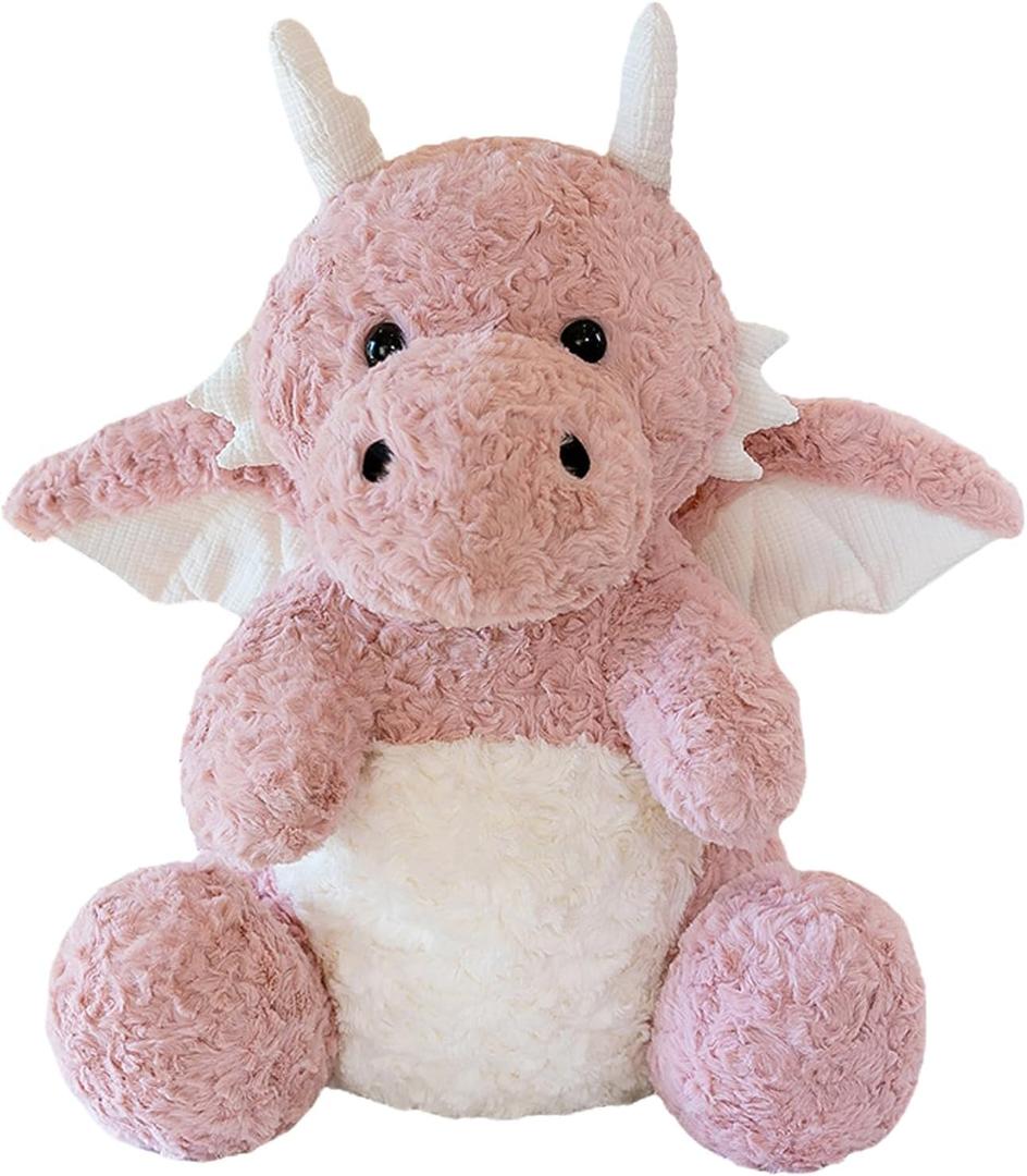 Little Flying Dragon - Cute Stuffed Animal Plush Toy - Adorable Soft Dragons Toy Plushies and Gifts - Perfect Present for Kids (Pink,7.87in/20cm)