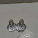 2PCS Bathroom Sink Stopper Strainer, Pop-Up Bathroom Sink Drain Strainer with Removable Stainless Steel Hair Catcher Basket, Universal Fit for US Bathroom Sinks, Bathtubs, Showers & Floor Drains