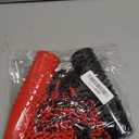 Dandat 23 Pcs Shot Glass on Beaded Necklace Graduation Accessories Disposable Mini Plastic Shot Cups for Graduation Party Accessories Bachelorette Birthday Wedding Festival Party Favor(Black, Red)