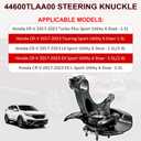 686-424 Right Knuckle & Wheel Bearing Compatible with Honda CR-V 2017-2023