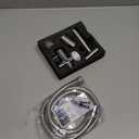 Arofa Handheld Toilet Bidet Sprayer for Toilet-Adjustable Water Pressure Control with Bidet Hose for Feminine Wash, Stainless Steel Brushed Nickel Bidet Faucet Cloth Diaper for Baby Wash (1 Pack)