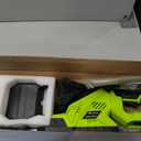 20'' Hedge Trimmer Cordless with Battery, 3000RPM Electric Handheld Bush Clipper with 2pcs 2000mAh Rechargeable Batteries, 180 Rotatable Head, 2/3'' Blade Gap Green, Gifts for Men Dad Father