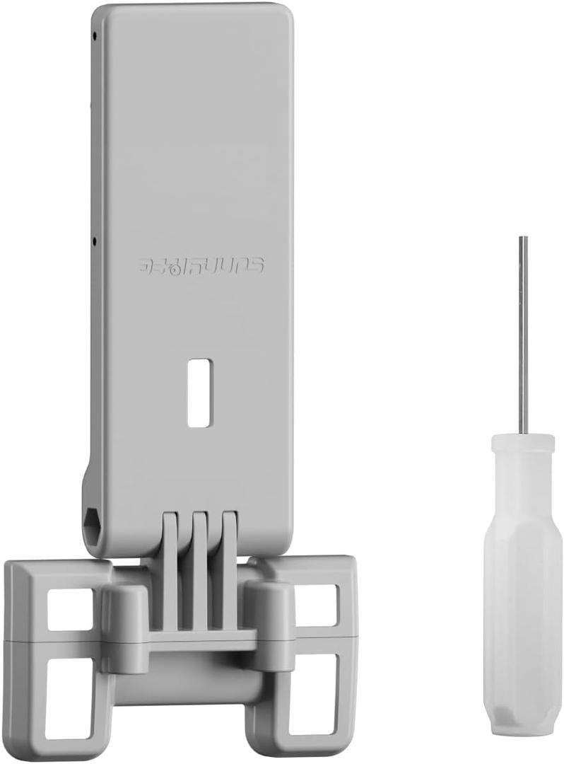 Adjustable Tablet Extended Bracket Holder for DJI Neo /Mini4 Pro/AIR3S Drone Remote Controller RC-N1/RC-N2 Remote Controller iPad Mount Holder (Grey)