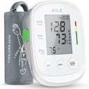 Blood Pressure Monitor, AILE Blood Pressure Machine Upper Arm Large Cuff(8.7"-16.5"), High Automatic Blood Pressure Monitors Cuff for Home Use, (BP) Manual Arm Blood Pressure Monitors, 2 * 99 Memory (White)