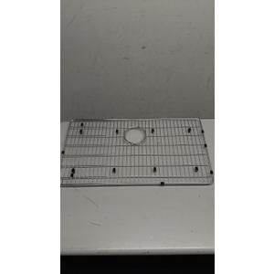 CTXBG2614 Sink Grid, Stainless Steel Bottom Grid 26-3/8" x 14-3/8" x 1-1/4" Single Sink Bowl Protector for Kitchen, Bathroom, Yard, Office, Basement, Garage