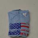 Baccarat American Flag 4th of July Baccara Player Women Men T-Shirt, XL, Royal Blue