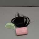 Clip in Bangs, 100% Real Human Hair Fake Bangs Natural Black Clip in Hair Extensions French Bangs Fringe with Temples Hairpieces for Women Natural Blend Curtain Bangs for Daily Wear