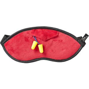 Bucky Eden Collection Lightweight Eye Shade Mask with Reusable Ear Plugs, Cherry