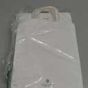 BagDream 25Pcs White Gift Bags 8x4.25x10.5 Kraft Paper for Gifts, Shopping Retail Merchandise Grocery Sacks, White Paper Bags with Handles Bulk Medium