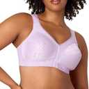 Playtex Women's Wireless Bra, 18 Hour Plus-Size Bras, Full Coverage, Smoothing, 4693, 40DD