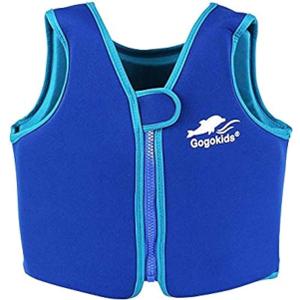 Vine Kids Swim Vest Toddler Learn to Swim Floatation Jackets Training Vest for Boys Girls (5-8 Years, Blue)