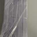 10 Pcs 24" Cabinet Door Protector Edge Guard-3/4 Thick Slip-On Drawer Door Protector in Clear-Shelf Edge Protectors for Kitchen Cabinets to Prevent Wear,Chipping and Discolouration