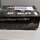 GEVEELIFE Leaf Blower Cordless, 650CFM & 3 Speed Levels, Electric Cordless Leaf Blower with 2 * 5.0Ah Battery Powered, Blowers for Lawn Care, Yard, Blowing Leaves, Dust, Snow (Yellow)