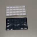 Transon Artist Paint Saver Palette 24 Wells with 1 Fine Paintbrush