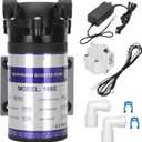 2025 New 100G 6800 Reverse Osmosis Booster Pump Kit,Equipped with a High-Pressure Switch, Quiet, Quick-Connect Fittings, Suitable for Household Reverse Osmosis Water Filters Systems