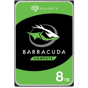 Seagate BarraCuda 8 TB Internal Hard Drive HDD 3.5 Inch SATA 6 Gb/s, 5,400 RPM, 256 MB Cache for Computer Desktop PC (ST8000DMZ04/004)