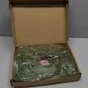 6ft Realistic Christmas Garland Decorations - 1pcs Upgraded Real Touch Greenery Artificial Norfolk Pine Cedar Garland for Fireplace Mantle Table Window Stair Holiday Home Decor