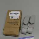 Veharvim Sunglass Holder for Car (One-Handed-Operation, Gentle & Secure Hold, Silicone Padded, Universal Fit, Metal Clip) Visor Sunglass Holder Clip,Visor Sunglass Holder Car (Grey1, 2 Pack)