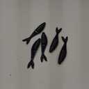 Yamamoto Zako (BLACK W/ LARGE BLUE FLAKE (6 PACK))