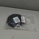 60 Ft Ethernet Cable for Cat5E/Cat6, 10Gbps 24AWG Cat6 Network Cable, Direct Burial Cable, UTP, LLDPE, RJ45 Patch LAN Cord, Waterproof, Indoor&Outdoor, Cat 5E Internet Cable in Black for PC