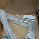 Brushed Nickel Angled Grab Bar 16 Inch, Zepolu Stainless Steel L-Shaped Safety Grab Rail, Bathroom Mobility Aid Handrail, Wall Mounted Balance Support Assist Shower Handle for Senior Elderly Handicap