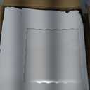 RomanticBaking 50pcs 9x9x2.5 Inches Pie Boxes Chocolate Covered Strawberries Boxes Cookies Boxes Breakable Hear Cakesickle Packaging Chocolate Truffle Box (White)