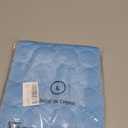 Summer Dog Cooling Mat,2025 Ice Silk Self Cooling Pad for Dogs Cats, Washable & Portable Cooling Dog Bed Indoor Outdoor(Blue,28''x22'', L)