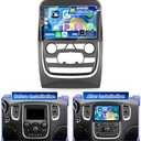 [4+64G] Hikity Car Radio for Dodge Durango 2014 2015 2016 2017 2018 2019 2020, 9 Inch Touch Screen Stereo GPS WiFi Bluetooth Backup Cam Mic