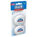 Oral-B EssentialFloss Cavity Defense Dental Floss, 50 M, 2 Pack (1 Foot (Pack of 1))