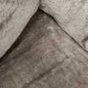 Bedsure Orthopedic Dog Beds Large Sized Dog - Washable Large Dog Cat Bed Waterproof, Comfort Dogs Couch Sofa with Washable Removable Cover, Pet Bed with Nonskid Bottom, Brown, 35"