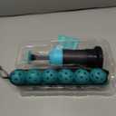 Bandit Sports Mini Tee Popper and Mini Popper Ball Pack Bundle, 24 Pack of Balls, Baseball Training Equiptment