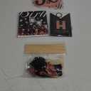 Black Pink Birthday Decorations for Women,Photo Booth Props for girl, Banner, Balloons,Party supplies (50th)