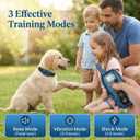 Mini Small Shock Collar for Small Dogs 5-30lbs, Ultra-Light & Thin 2000FT Dog Training Collar with Beep & Vibration & Safe Gentle ShockIPX7 Waterproof,Blue