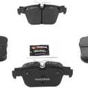 MAGMA Premium PMD2433C Ceramic Brake Pads, Rear