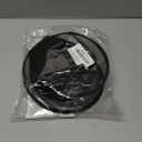 Black Mesh Top Hat with Beaded Strings, Korean Gat Hat Costume Accessory