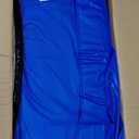 LANGXUN Universal Trampoline Repalcement Safety Pad, 8ft 10ft 12ft 14ft 15ft 16ft Waterproof Surround Spring Foam Cover for Round Frame (Blue)