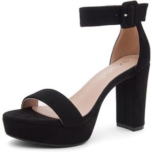 Herstyle Women’s Chunky Platform Heels – 4 Inch Block Heeled Sandals, Open Toe Dressy Strappy Heels with Ankle Strap for Wedding, Prom, Party & Graduation Size 8 Herstyle Women’s Chunky Platform Heels – 4 Inch Block Heeled Sandals, Open Toe Dressy Strappy Heels with Ankle Strap for Wedding, Prom, Party & Graduation Size 8