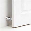 2 Pcs Stainless Steel Magnetic Door Stopper - Heavy Duty Magnetism Door Holder for Bedroom, Bathroom, Kitchen, Home Office