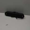 LENRUE Computer Speakers,Wired USB-Powered Sound-bar with 10W Stereo Sound for PC Desktop,Plug-n-Play (A39PRO /Black)