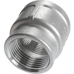 1-1/4" x 1" Female Reducer Reducing Coupling,Stainless Steel 304 NPT Female Threaded Cast Pipe Fitting,Nipple