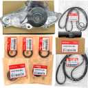 TKH-002 Timing Belt Kit with Water Pump Compatible with Honda Accord Crosstour Odyssey Pilot Ridgeline MDX RDX RL TL TSX ZDX Saturn Vue, 3.0L 3.5L 3.7L